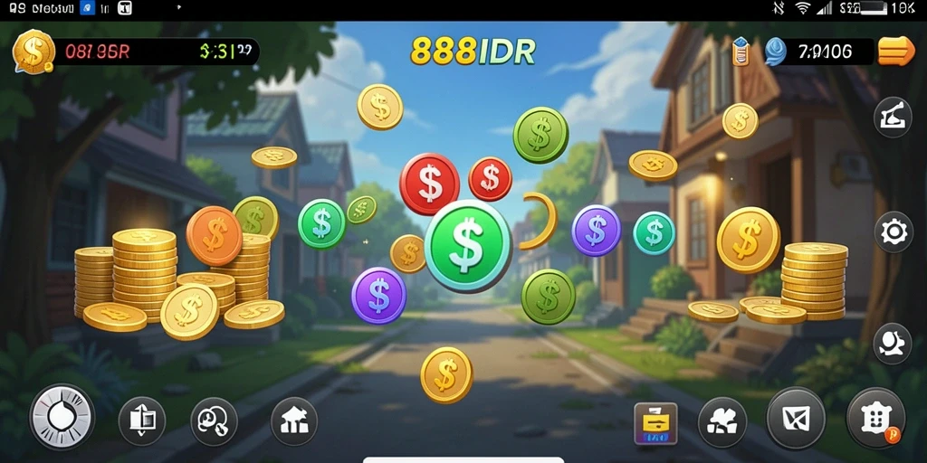 Tampilan gameplay 888IDR yang menarik dan interaktif.