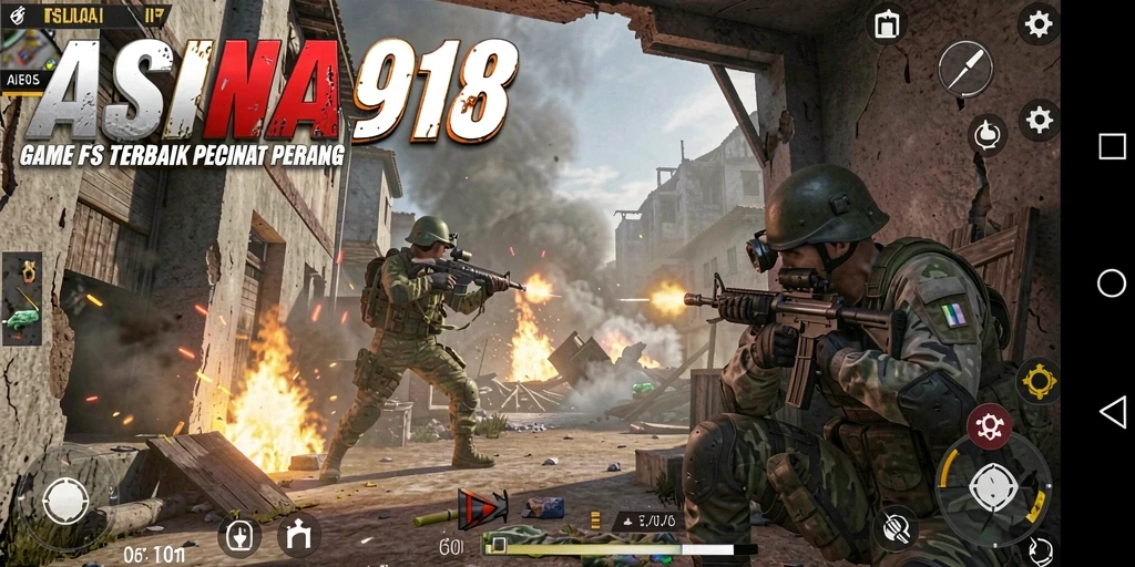 Tangkapan layar gameplay ASIA918 yang menunjukkan aksi pertempuran yang mendebarkan.