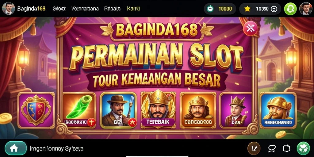 Tampilan gameplay slot yang menegangkan dan penuh warna.