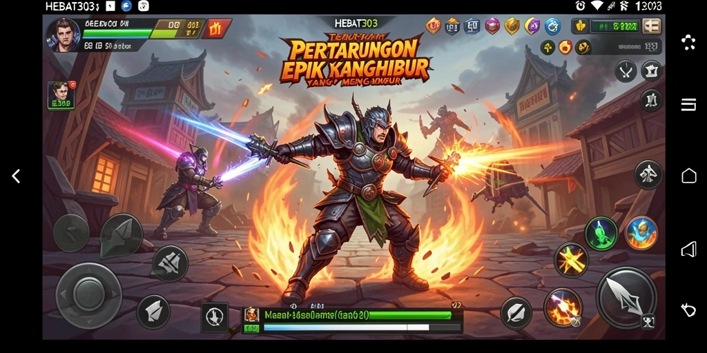 Gameplay HEBAT303 yang penuh aksi dengan karakter unik.