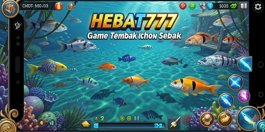 Gameplay seru HEBAT777 dengan aksi Tembak Ikan yang mendebarkan.