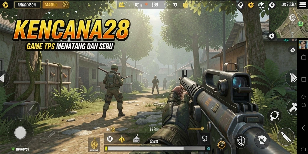 Tampilan gameplay menarik dari KENCANA28 yang penuh aksi.