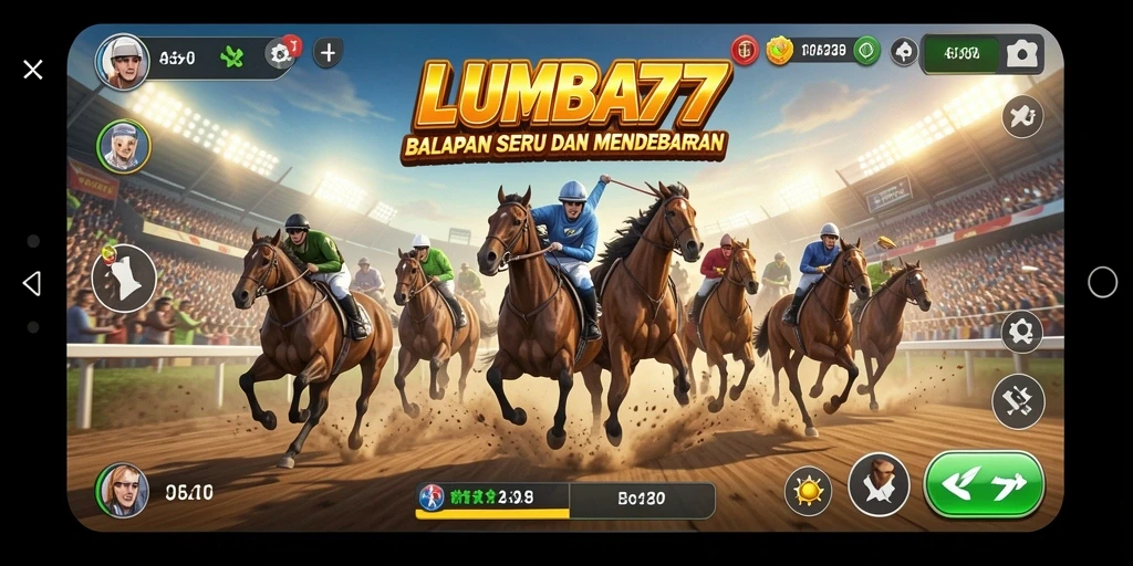 Tampilan gameplay LUMBA77 yang sangat mendebarkan dan penuh aksi.