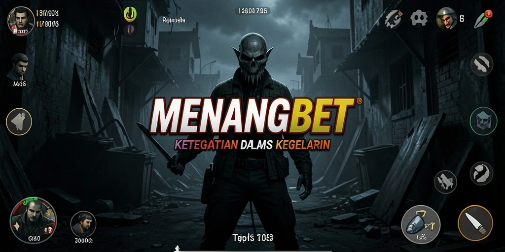 Screenshot MENANGBET menampilkan suasana mencekam saat menjelajahi lokasi angker.