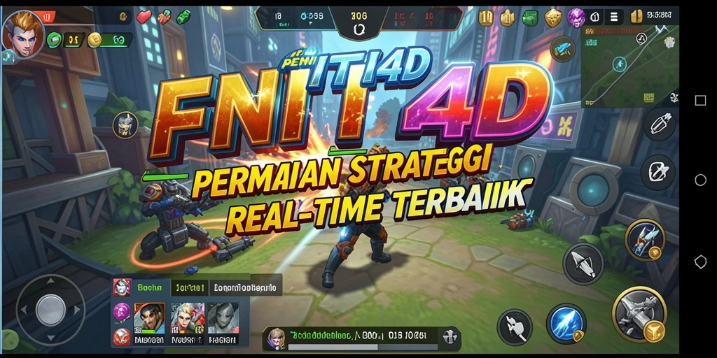 Gameplay dinamis dan strategis dalam PENITI4D dengan banyak aksi.