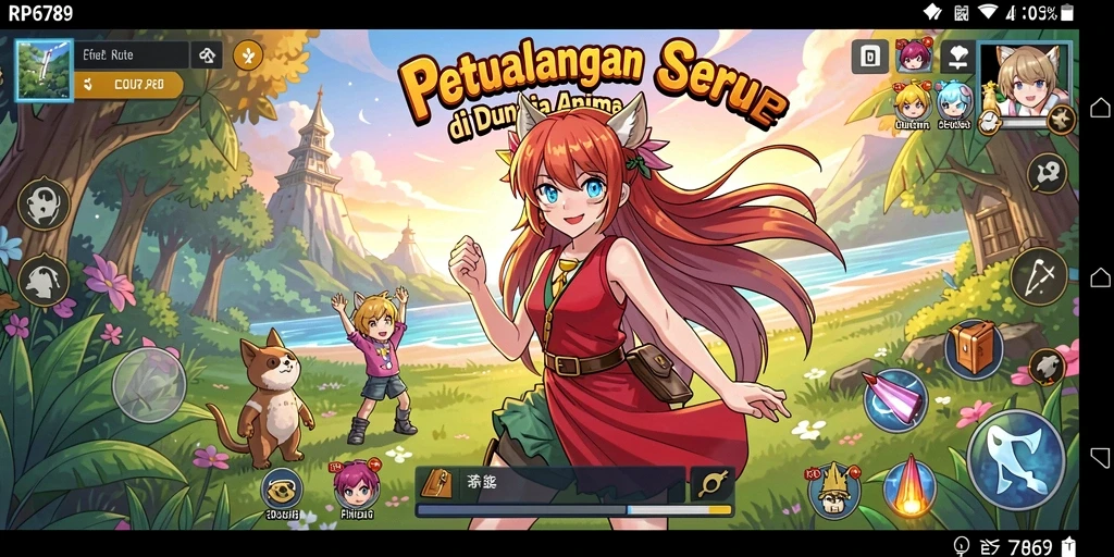 Tampilan gameplay RP6789 yang mendebarkan dan penuh aksi.