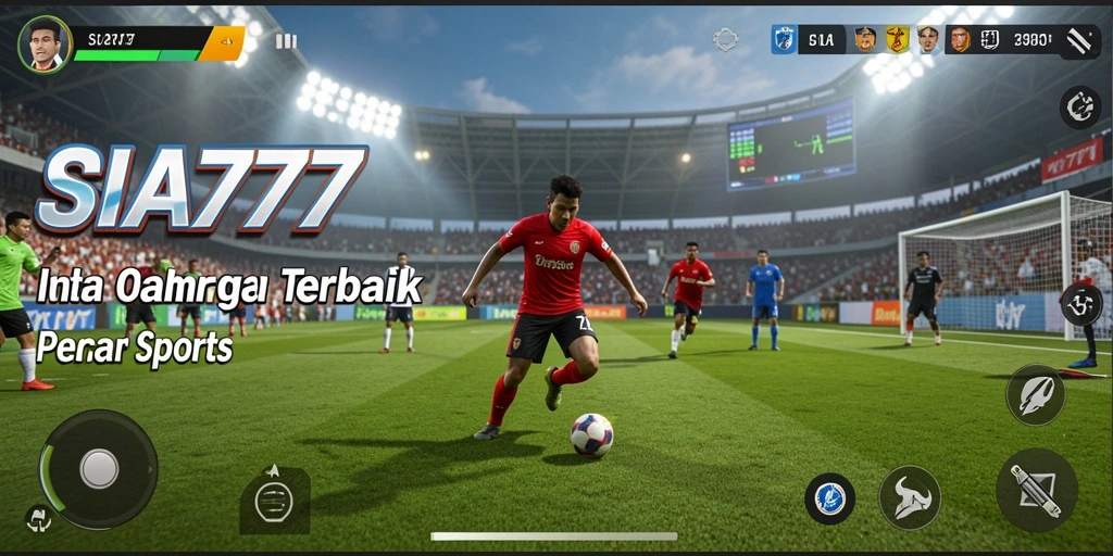 Screenshot gameplay SIA777 yang menampilkan aksi seru dalam olahraga.