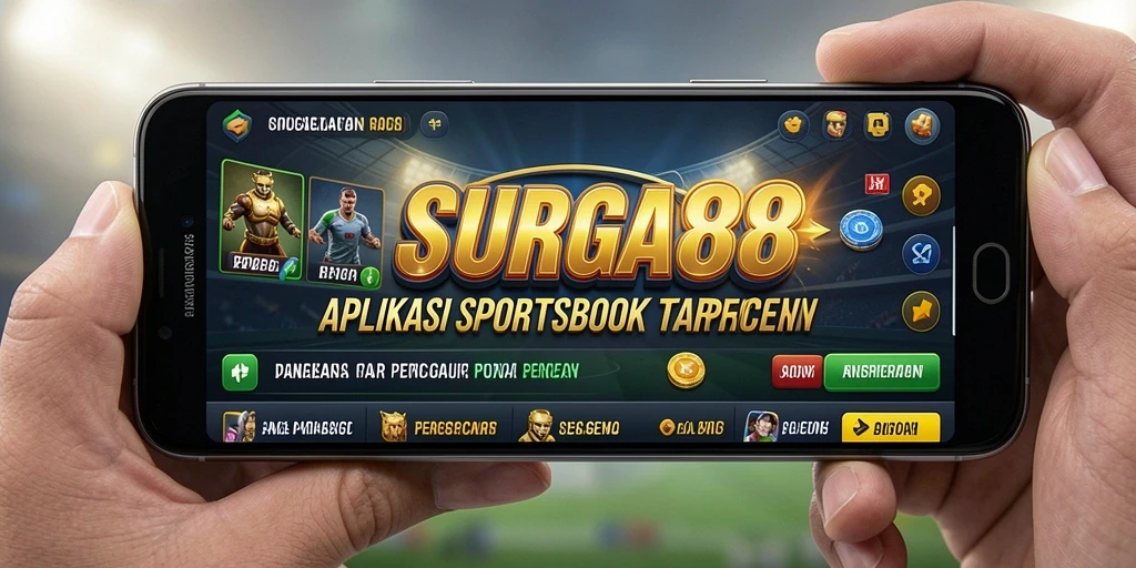 Tampilan antarmuka SURGA88 yang menarik untuk taruhan olahraga.
