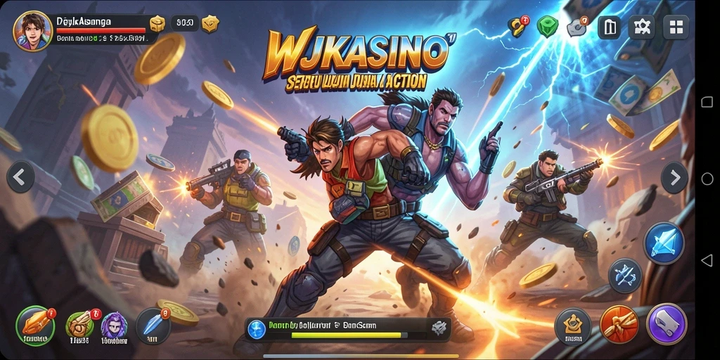 Gameplay seru dan penuh aksi di WJKASINO.